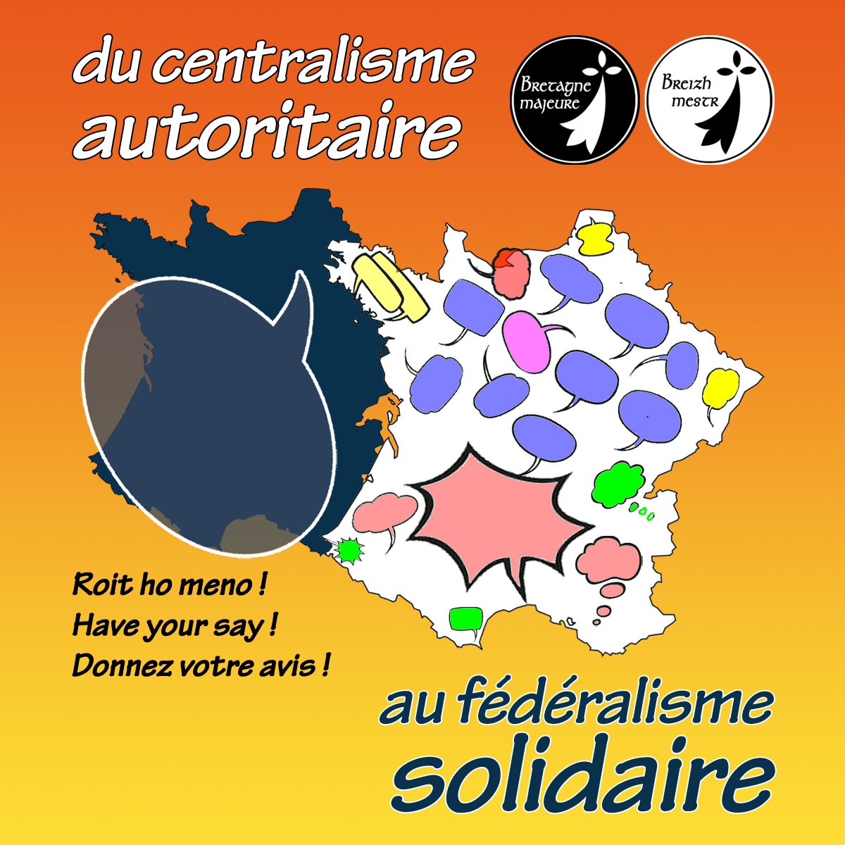 du centralisme autoritaire au fédéralisme solidaire